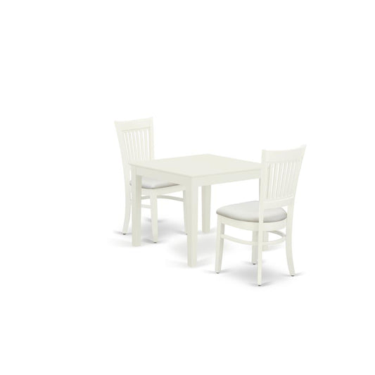 Dining Table - Dining Chairs OXVA3 - LWH - C By East West Furniture | Dining Sets | Modishstore