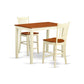 3 Pc Counter Height Pub Set - High Table And 2 Counter Height Chairs. By East West Furniture | Bar Stools & Table | Modishstore - 2