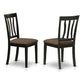 5 Pc Set With A Dining Table And 4 Dinette Chairs In Black By East West Furniture | Dining Sets | Modishstore - 4