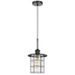 60W Silverton Metal/Glass Pendant Fixture (Edison Bulbs Not Included), Dark Bronze By Cal Lighting | Pendant Lamps | Moidshstore - 3