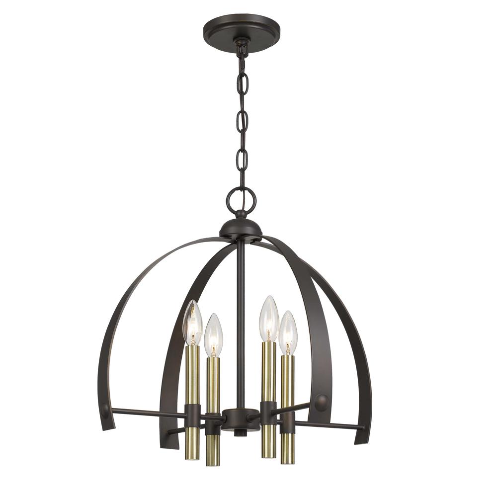 Utica Metal Chandelier By Cal Lighting | Chandeliers | Moidshstore - 3