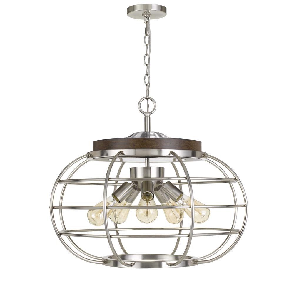Liberty Metal Chandelier (Edison Bulbs Not Included), Fx37195 By Cal Lighting | Chandeliers | Moidshstore - 3