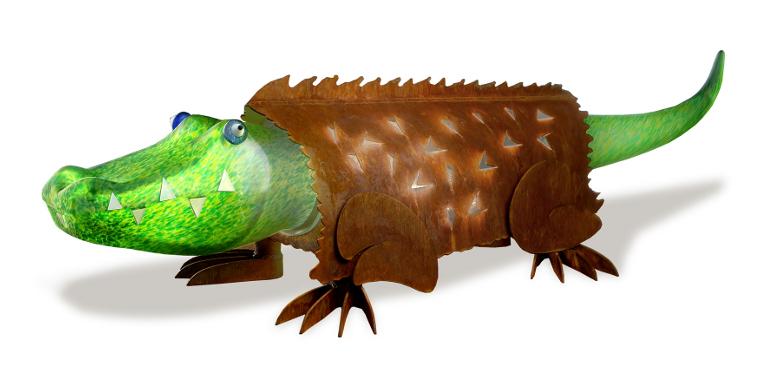 Oggetti Croco Sculptures | Sculptures | Modishstore