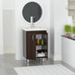 Modern Espresso Color Vanity and Sink By Homeroots | Bathroom Accessories | Modishstore