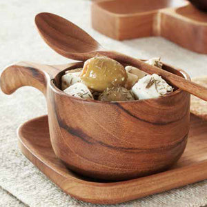 Chiku Platter-Thin Rectangle (Set of 4) by Texture Designideas | Kitchen Accessories | Modishstore-2