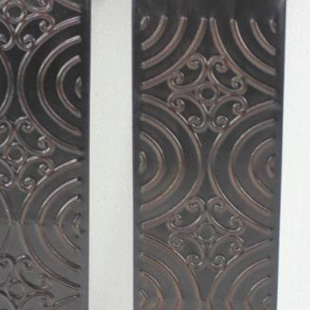 Brown, Vintage, Metal - Wall Candle Holder Sconce Set By Homeroots | Candle Holders | Modishstore - 5