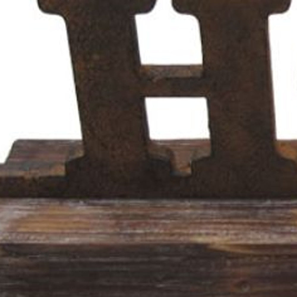 Brown Wood Decor Clock By Homeroots | Wall Decor | Modishstore - 5