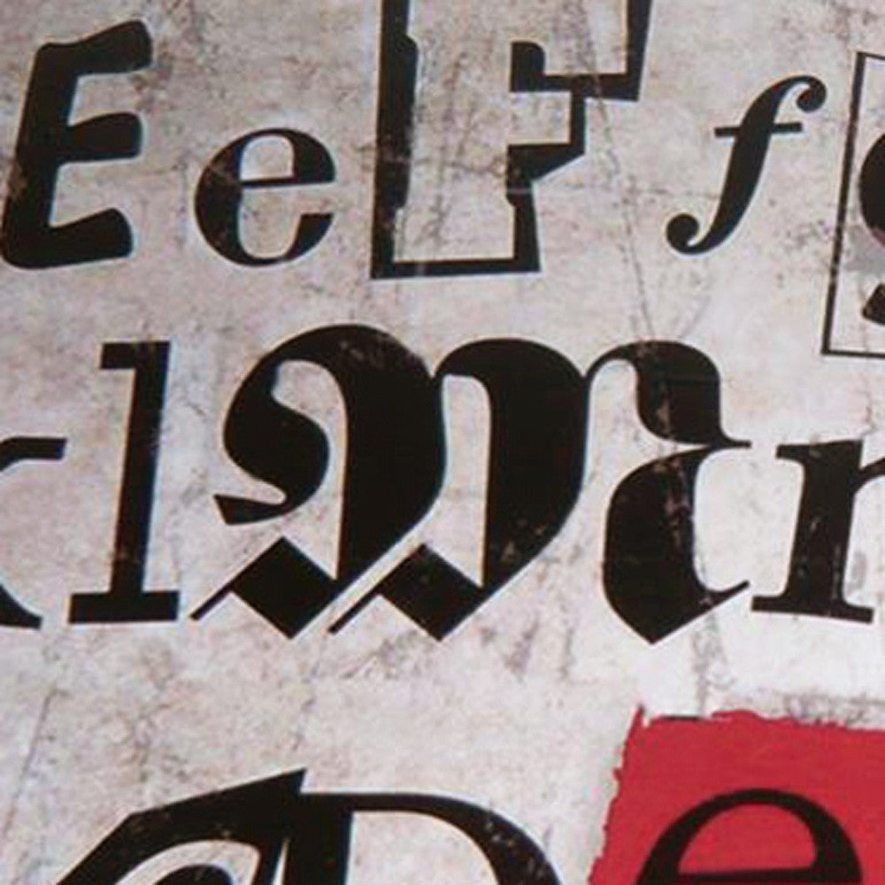 Multi Color Metal Inspiration Tray By Homeroots | Trays | Modishstore - 5