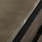 30' Dark Aged Oak Wood And Metal Dresser By Homeroots | Dressers | Modishstore - 2