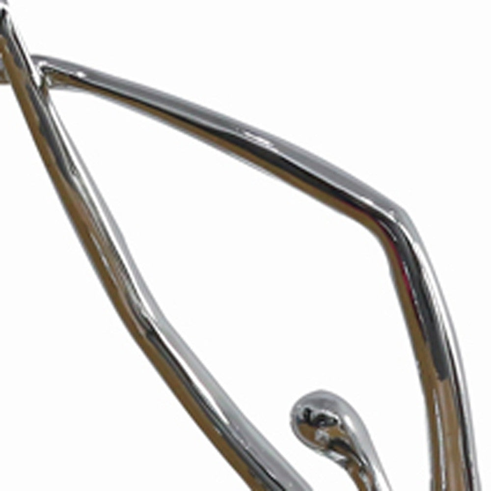 24" Silver Polyresin Sculpture By Homeroots | Sculptures | Modishstore - 5