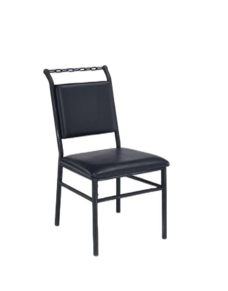 Industrial Chain Upholstered Chair By Homeroots | Office Chairs | Modishstore - 9