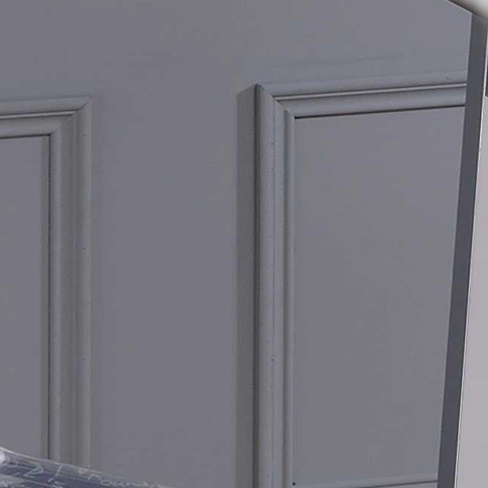 3Pc Pack Gray Oak Adjustable Counter Height Dining Set By Homeroots - 286238 | Dining Sets | Modishstore - 5