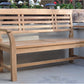 Sakura 2-Seater Bench By Anderson Teak | Outdoor Stools & Benches | Modishstore - 4