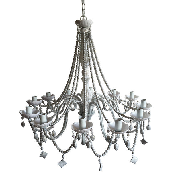 A&B Home Beaded Chandelier | Chandeliers | Modishstore