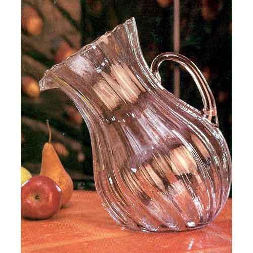 Kalalou Ribbed Tilted Pitcher-2