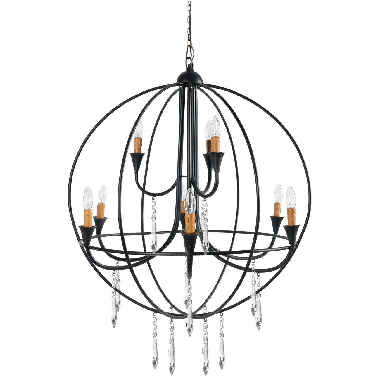 A&B Home Ballard 9-Light Chandelier | Chandeliers | Modishstore