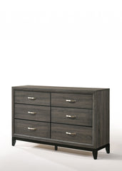 Weathered Gray Dresser By Homeroots