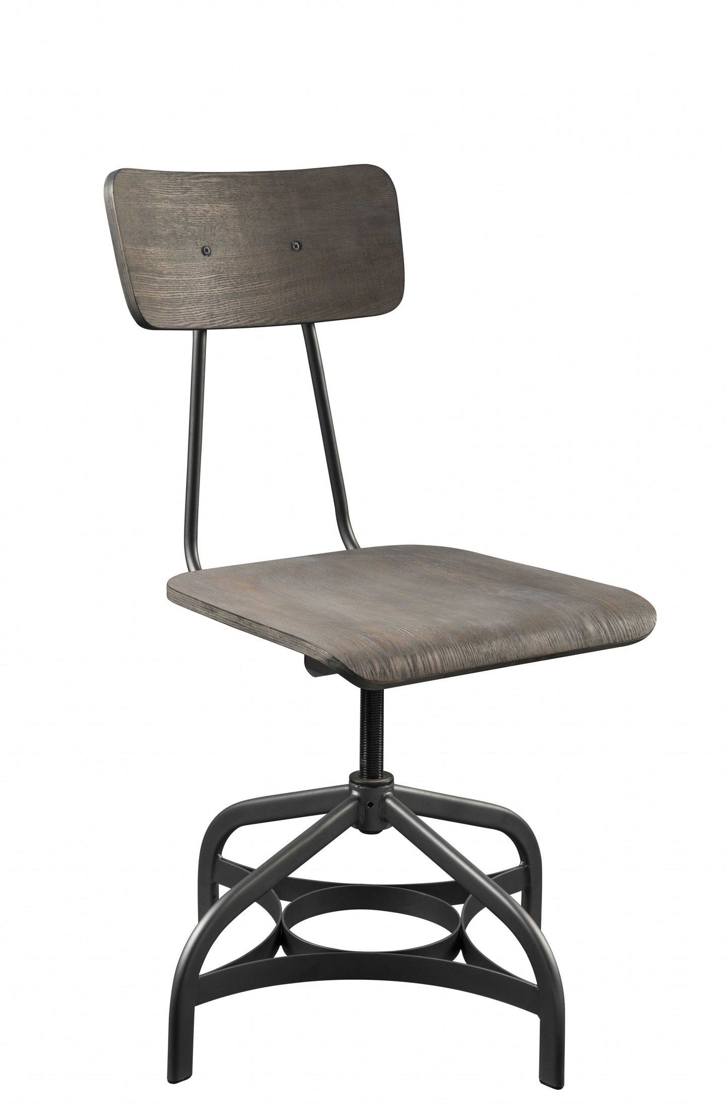 2Pc Ray Oak And Sandy Gray Side Chair By Homeroots | Dining Chairs | Modishstore - 2