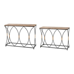 Fisher Island Console Tables (Set of 2) ELK Home