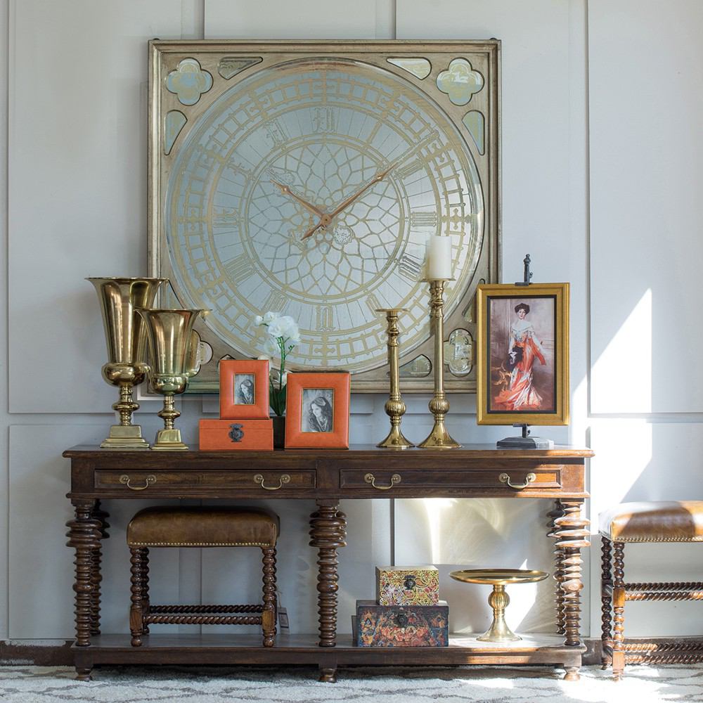 A&B Home Square Oversized Wall Clock - 2