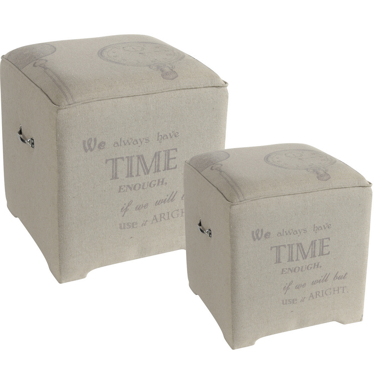 A&B Home Montague Time Cubes - Set Of 2 - 2