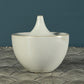 HomArt Lief Ceramic Vase - White - Set of 4-9