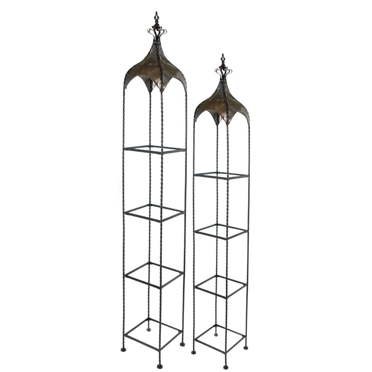 A&B Home Metal Shelves - Set Of 2 | Shelves & Shelving Units | Modishstore