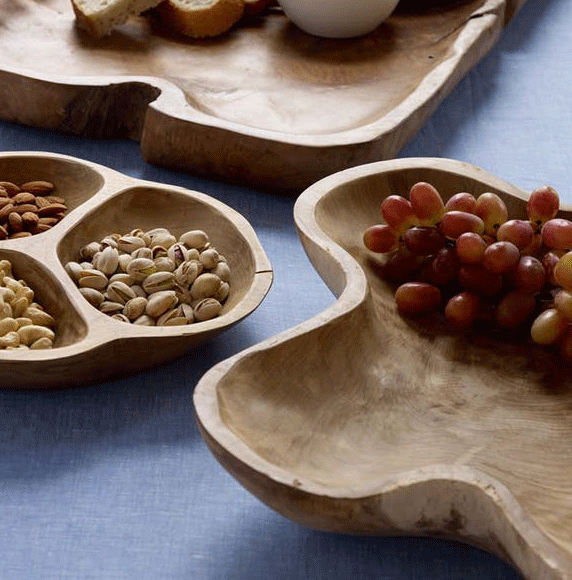 Takara Display Bowl-Giant Set Of 3 By Texture Designideas | Decorative Bowls | Modishstore-2