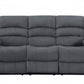 40" Contemporary Grey Fabric Sofa By Homeroots | Sofas | Modishstore