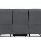 40" Contemporary Grey Fabric Sofa By Homeroots | Sofas | Modishstore - 4