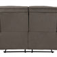 40" Modern Brown Fabric Loveseat By Homeroots | Chairs & Recliners | Modishstore - 4