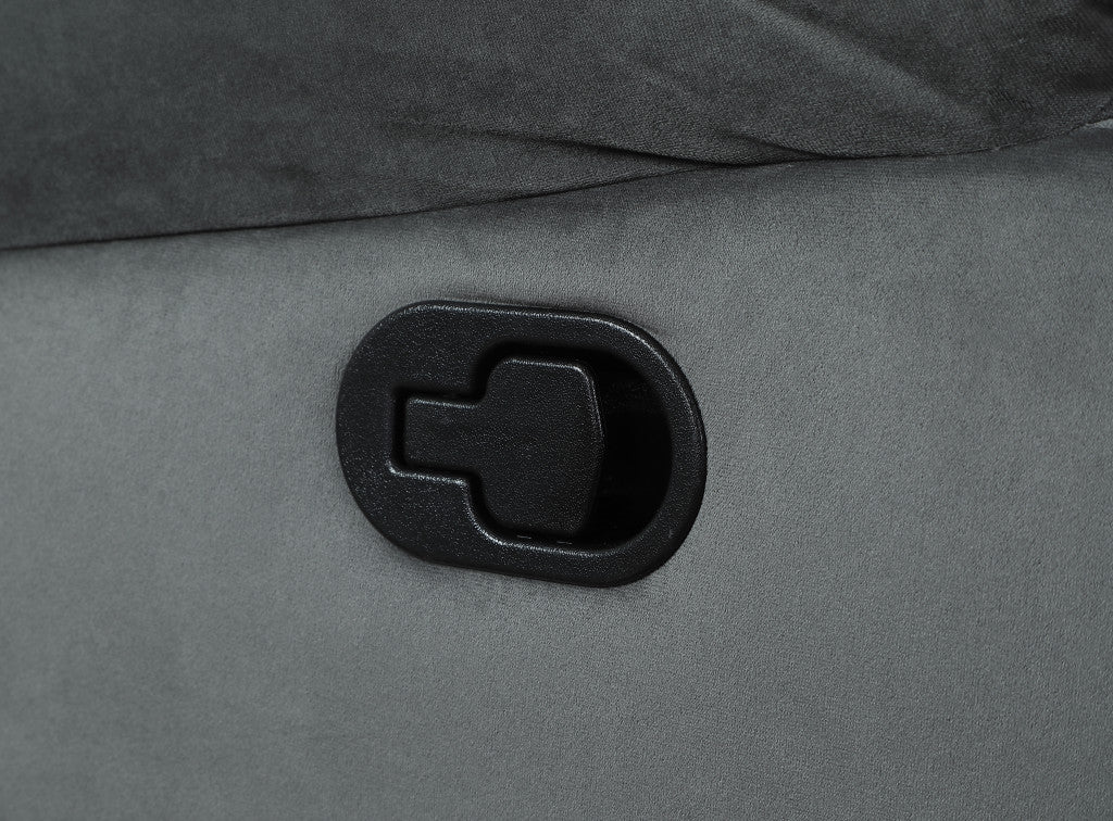 40" Modern Grey Fabric Sofa By Homeroots | Sofas | Modishstore - 5