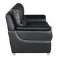 37" Black Chic Leather Recliner Chair By Homeroots | Chairs & Recliners | Modishstore - 4