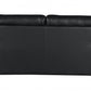 36" Contemporary Black Leather Loveseat By Homeroots | Loveseats | Modishstore - 3