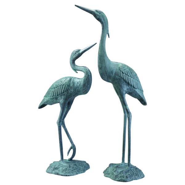 Garden Heron Pair By SPI Home | Outdoor Decor | Modishstore