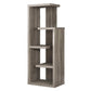 Dark Taupe Bookcase By Homeroots | Bookcases | Modishstore