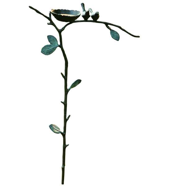 Lovebird Garden Stake Bird Fee By SPI Home | Outdoor Decor | Modishstore