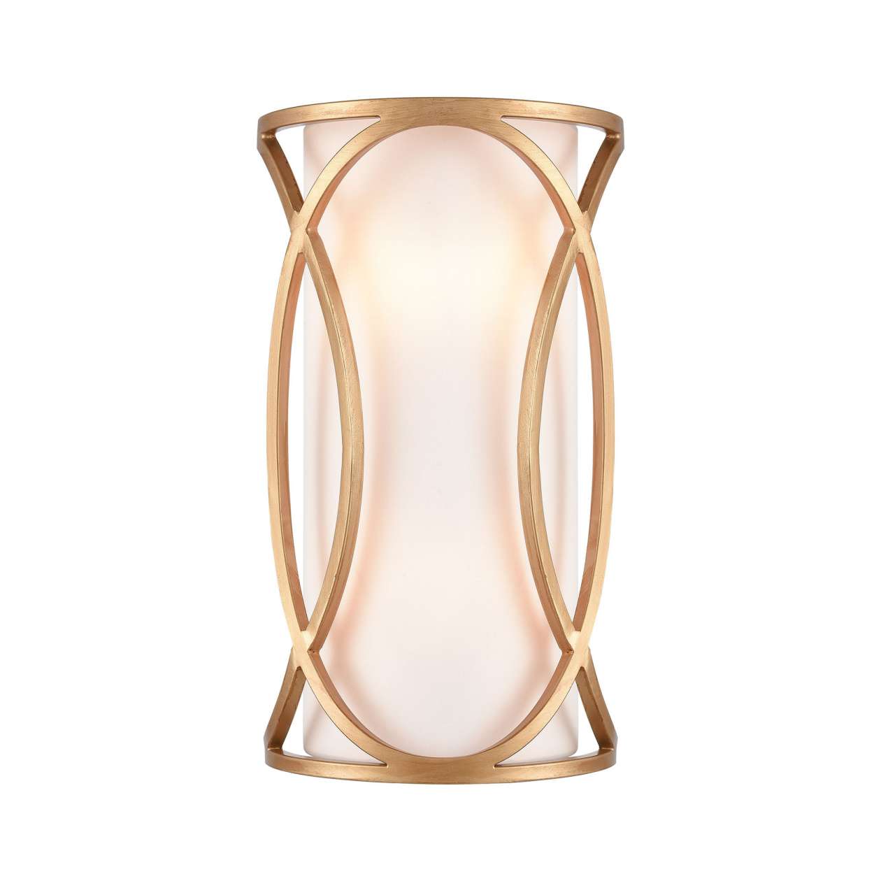 Ringlets 2-Light sconce in Matte Gold ELK Lighting | Sconces | Modishstore
