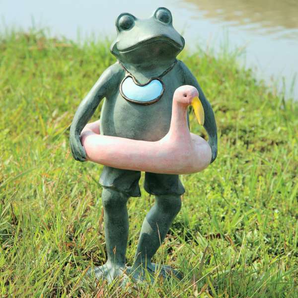 Beach Buddy Frog By SPI Home | Outdoor Decor | Modishstore