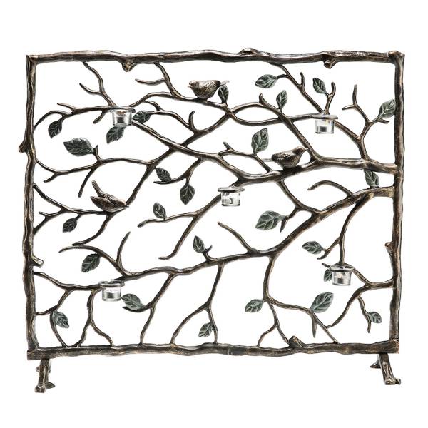 Bird & Branch Firescreen By SPI Home | Fireplace Accessories | Modishstore-2