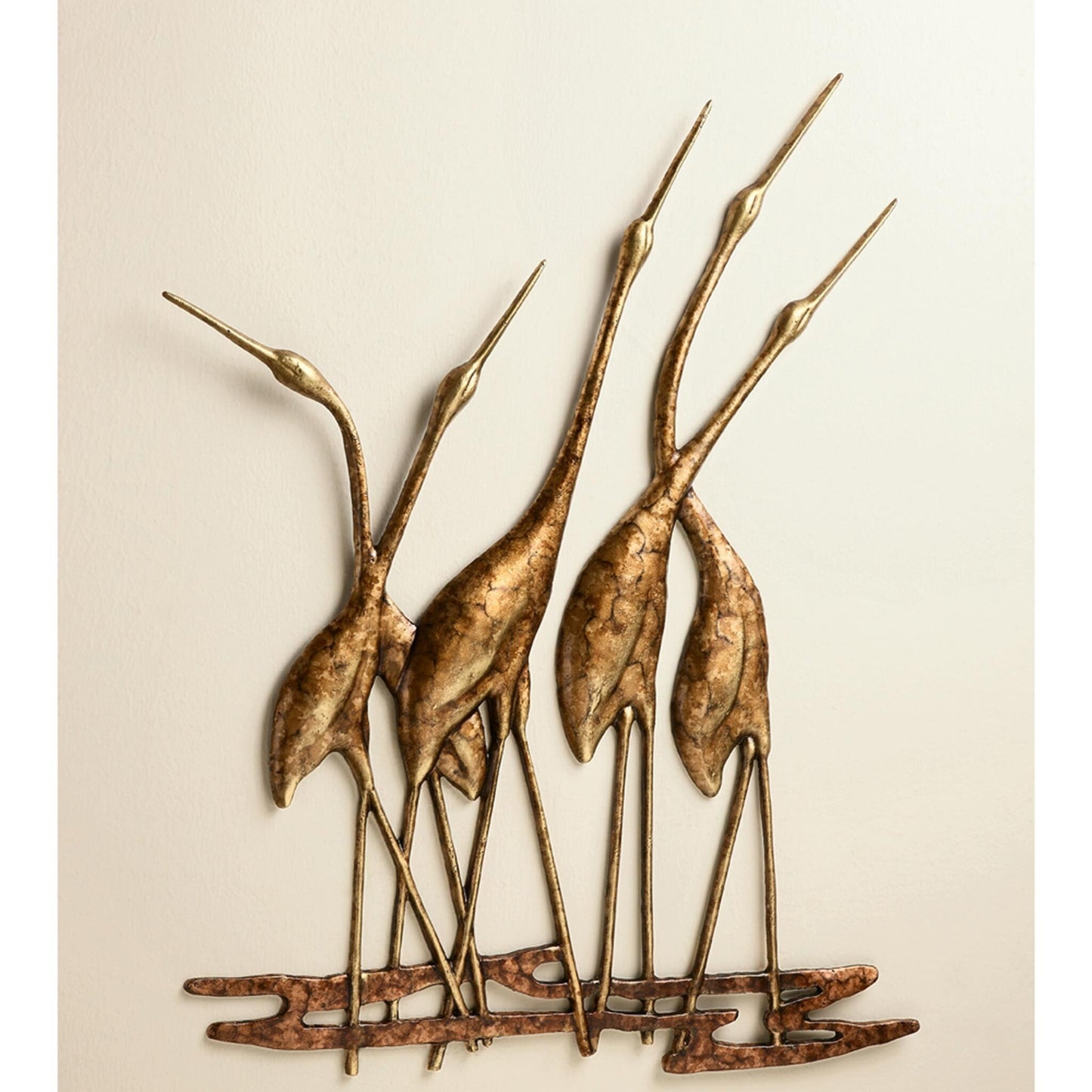 Crane Quintet Wall Plaque By SPI Home | Wall Decor | Modishstore