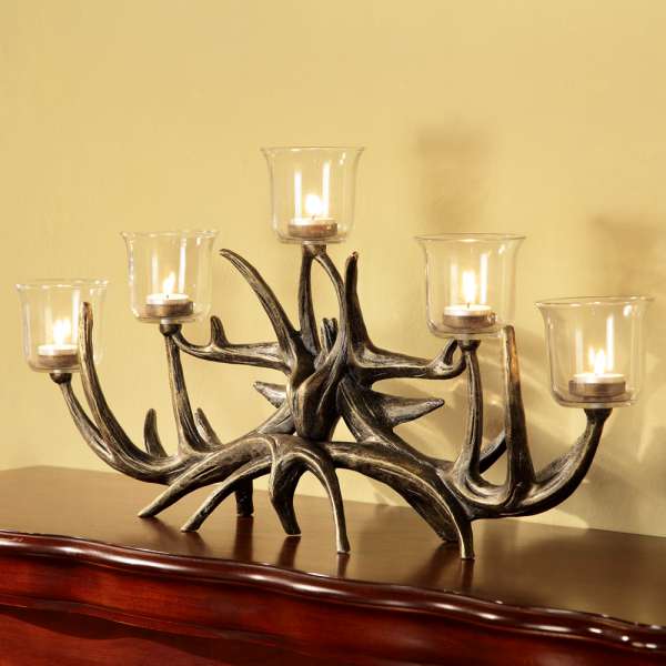 Antler Votive Candelabra By SPI Home | Candelabra | Modishstore