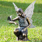 Grace Garden Sculpture Fairy and Butterfly By SPI Home | Garden Sculptures & Statues | Modishstore-2