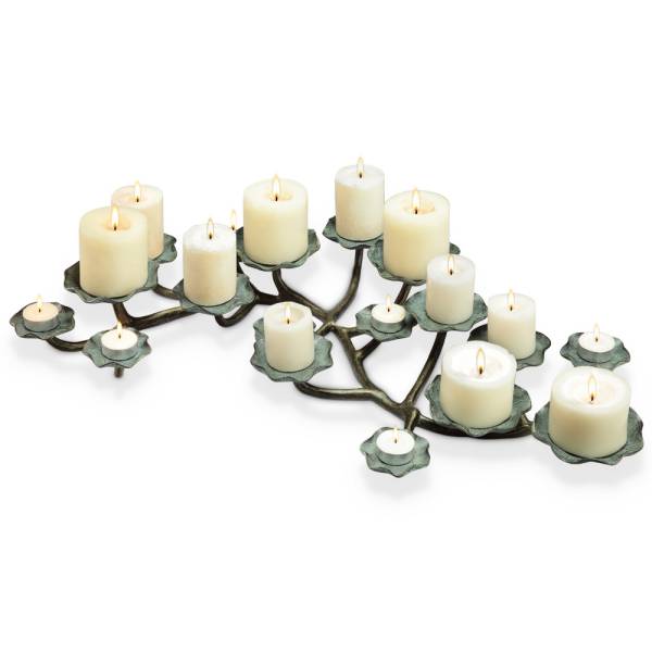 Blossom Pillar Candelabra By SPI Home | Candelabra | Modishstore-4