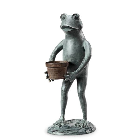Helpful Garden Frog Planter Holder By SPI Home | Planters, Troughs & Cachepots | Modishstore