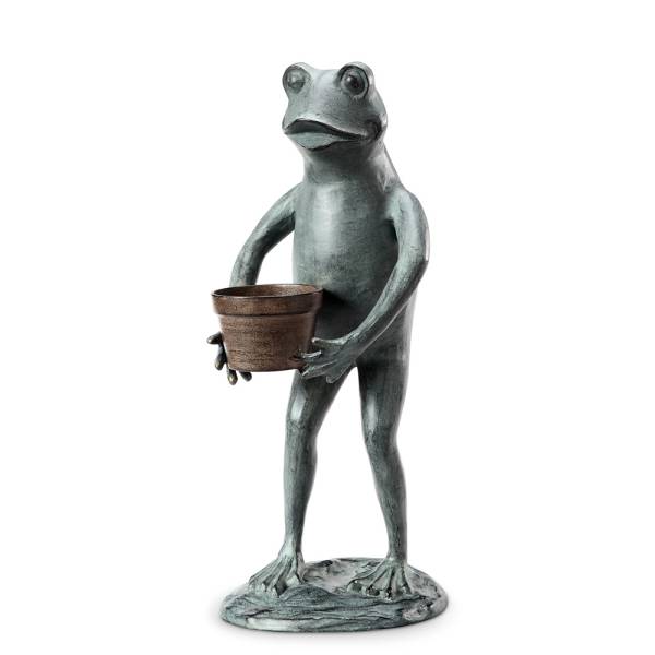 Helpful Garden Frog Planter Holder By SPI Home | Planters, Troughs & Cachepots | Modishstore-2