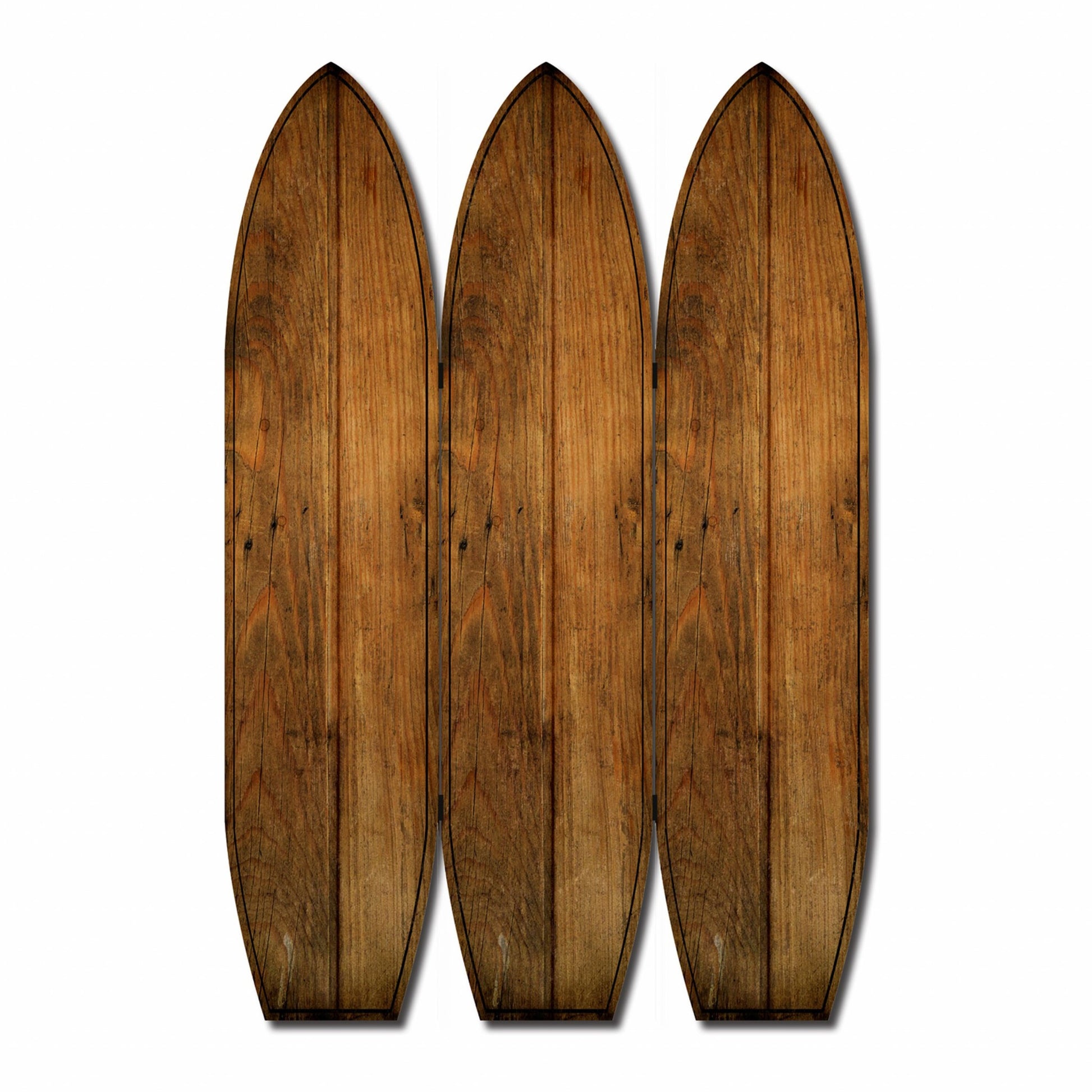 Multicolor Surfboard Screen By Homeroots | Room Dividers | Modishstore - 8