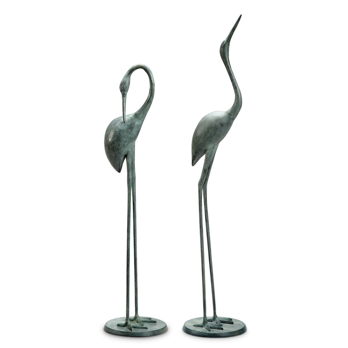 Contemplative Garden Crane Pai By SPI Home | Garden Sculptures & Statues | Modishstore-3