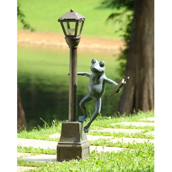 Streetlight Frog Garden Lanterns By SPI Home | Lanterns | Modishstore-4