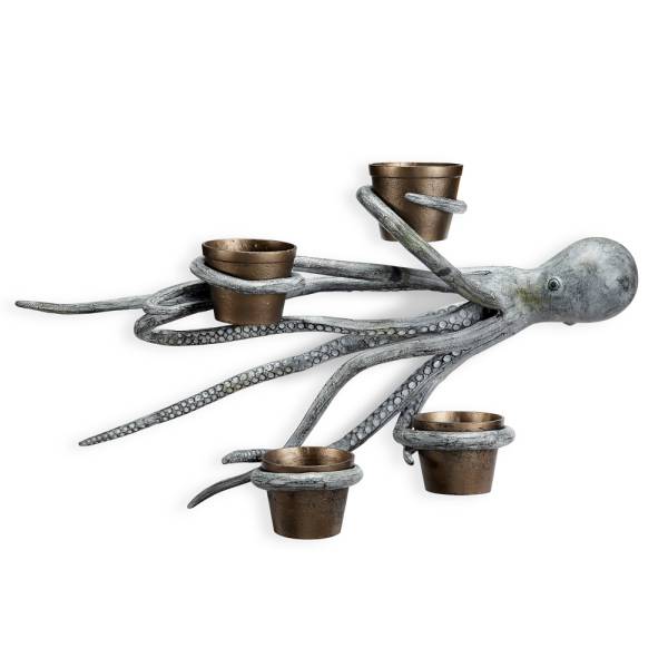 Octopus Wall Hanging Planter Holder By SPI Home | Planters, Troughs & Cachepots | Modishstore-3